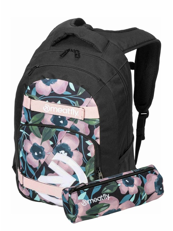 Meatfly Meatfly batoh Exile Pink Flowers 24 L + PERAČNÍK | Objem 24 L