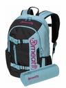 Meatfly Meatfly batoh Basejumper Aqua / Pink 22 L + PERAČNÍK | Objem 22 L
