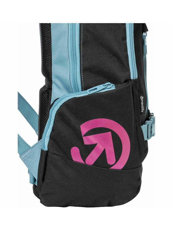 Meatfly Meatfly batoh Basejumper Aqua / Pink 22 L + PERAČNÍK | Objem 22 L