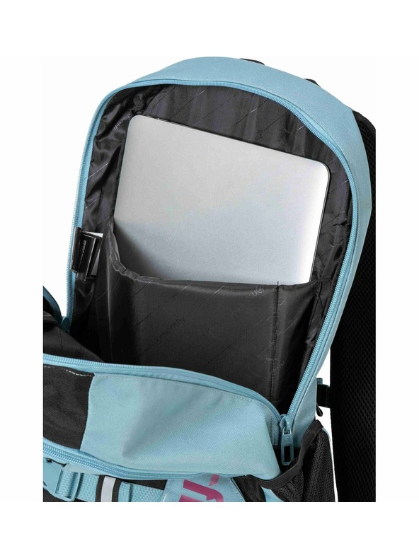 Meatfly Meatfly batoh Basejumper Aqua / Pink 22 L + PERAČNÍK | Objem 22 L