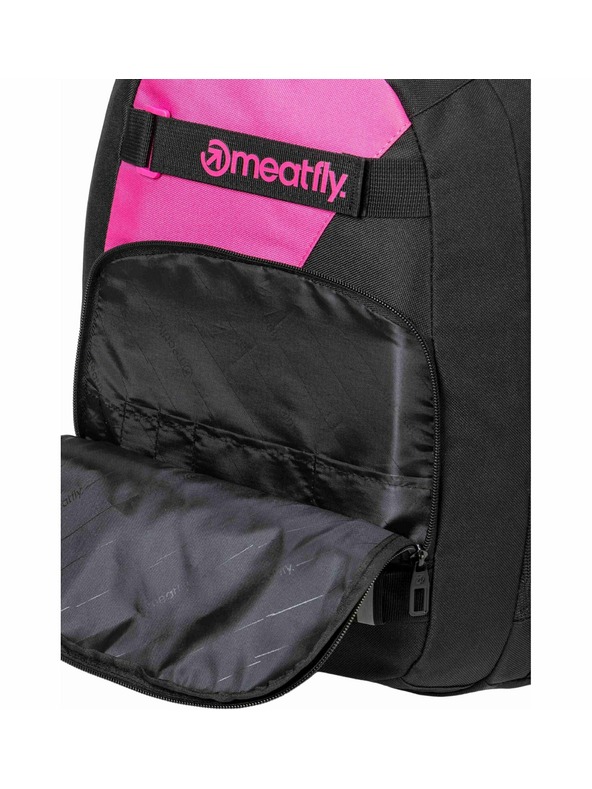 Meatfly Meatfly batoh Exile Pink / Black 24 L + PERAČNÍK | Objem 24 L