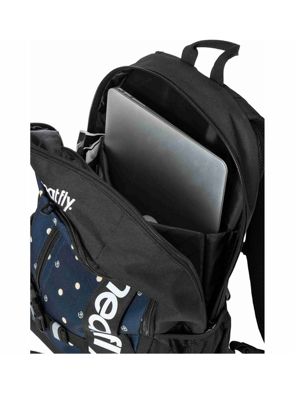 Meatfly Meatfly batoh Basejumper Yellow Dots 22 L + PERAČNÍK | Žltá | Objem 22 L