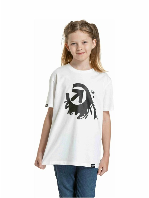 Meatfly Meatfly detské tričko Splash Biele | Biela
