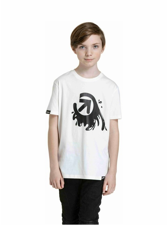 Meatfly Meatfly detské tričko Splash Biele | Biela