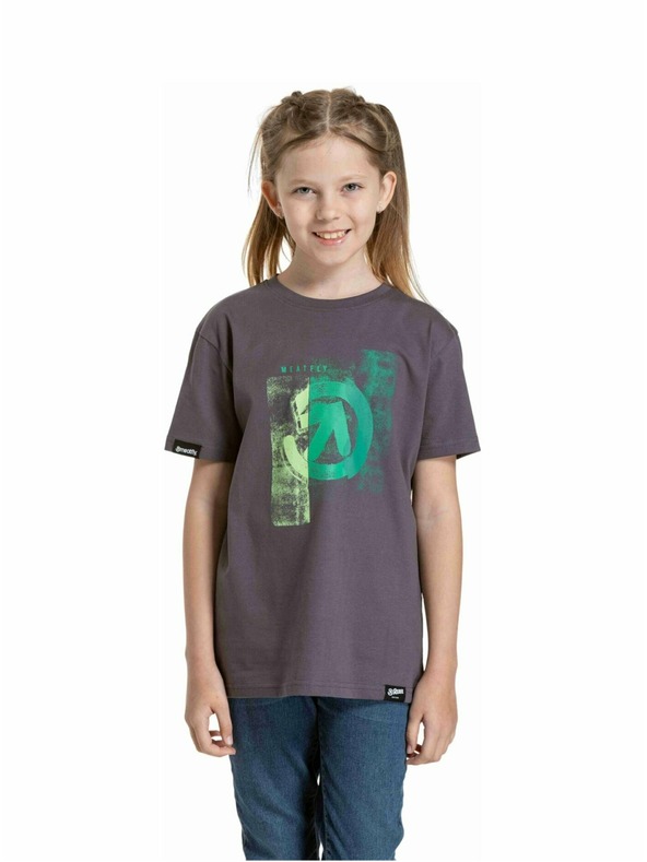 Meatfly Meatfly detské tričko Artee Mystická sivá
