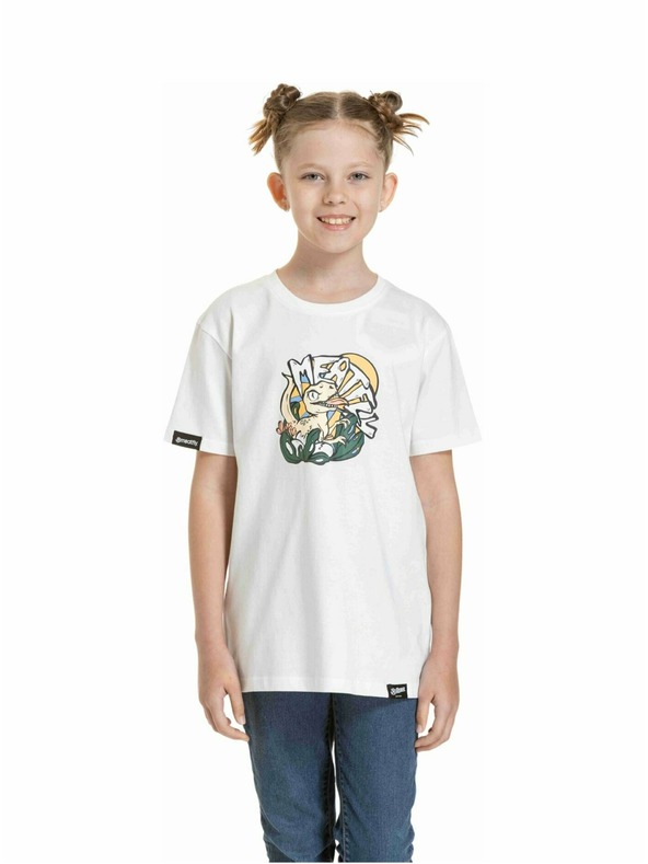 Meatfly Meatfly detské tričko Dino Biele