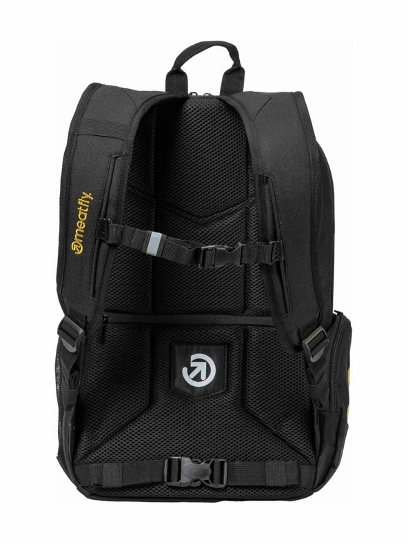 Meatfly Meatfly batoh Basejumper Sky Blue / Yellow 22 L + PERAČNÍK | Objem 22 L