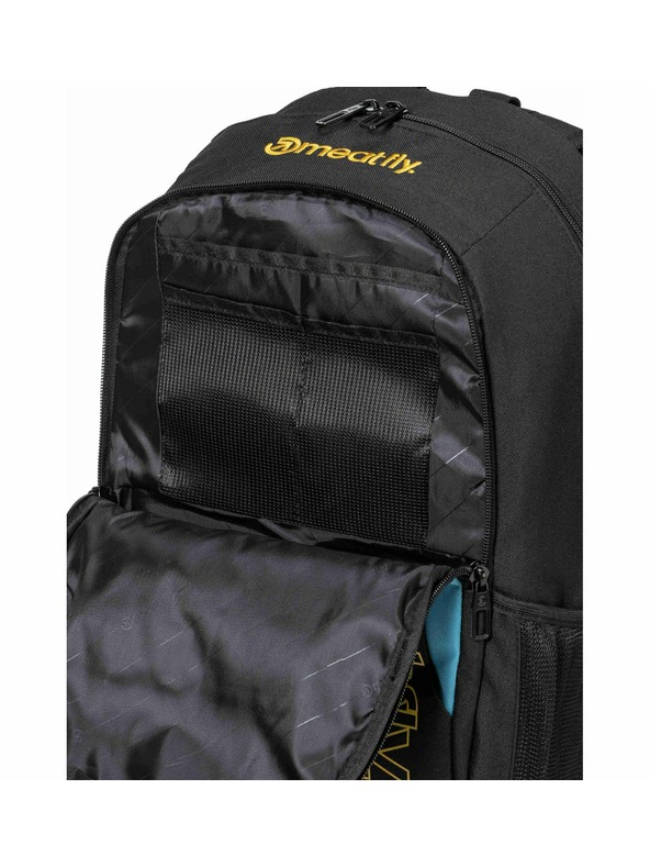 Meatfly Meatfly batoh Basejumper Sky Blue / Yellow 22 L + PERAČNÍK | Objem 22 L