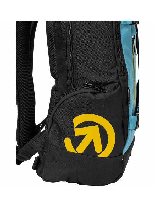 Meatfly Meatfly batoh Basejumper Sky Blue / Yellow 22 L + PERAČNÍK | Objem 22 L