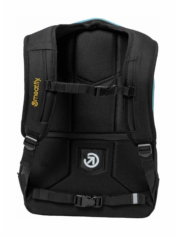 Meatfly Meatfly batoh Exile Sky Blue / Yellow 24 L + PERAČNÍK | Objem 24 L