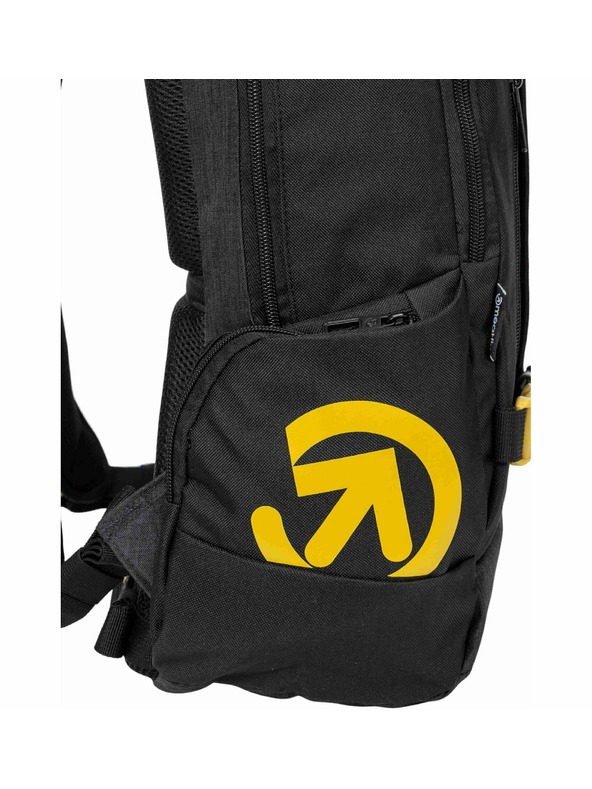 Meatfly Meatfly batoh Basejumper Black / Charcoal Heather 22 L + PERAČNÍK ZADARMO | Čierna | Objem 22 L