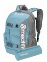 Meatfly Meatfly batoh Basejumper Grey Heather / Aqua 22 L + PERAČNÍK | Sivá | Objem 22 L