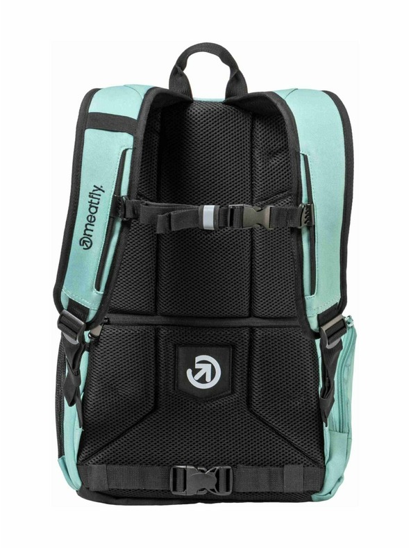Meatfly Meatfly batoh Basejumper Sea Green 22 L + PERAČNÍK | Objem 22 L