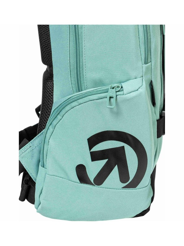 Meatfly Meatfly batoh Basejumper Sea Green 22 L + PERAČNÍK | Objem 22 L