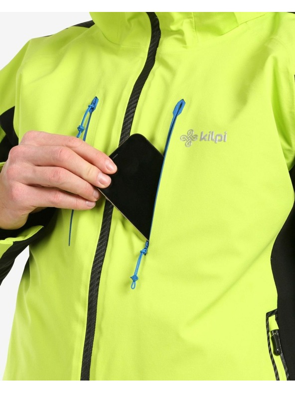 Kilpi Pánska lyžiarska bunda Kilpi TURNAU-M Svetlo zelená