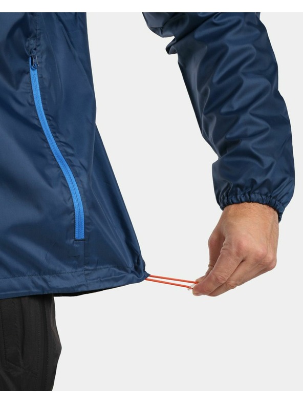 Kilpi Outdoorová nepremokavá bunda Kilpi JALUU-U Tmavo modrá