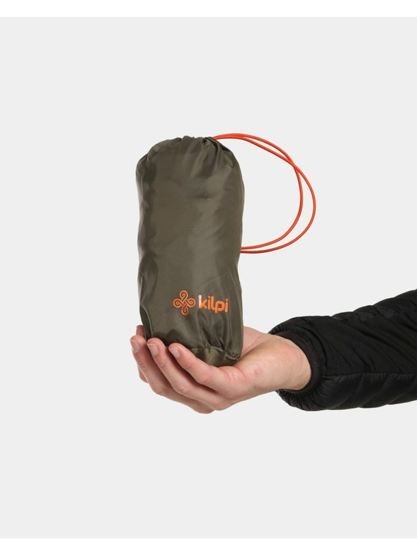 Kilpi Outdoorová nepremokavá bunda Kilpi JALUU-U Tmavo zelená