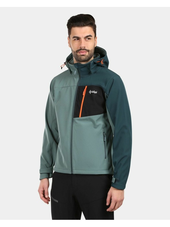Kilpi Pánska softshellová bunda Kilpi ONTAVIO-M Khaki