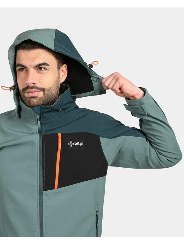 Kilpi Pánska softshellová bunda Kilpi ONTAVIO-M Khaki