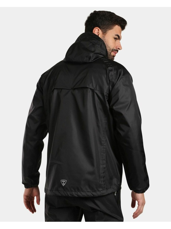 Kilpi Outdoorová nepremokavá bunda Kilpi JALUU-U Čierna