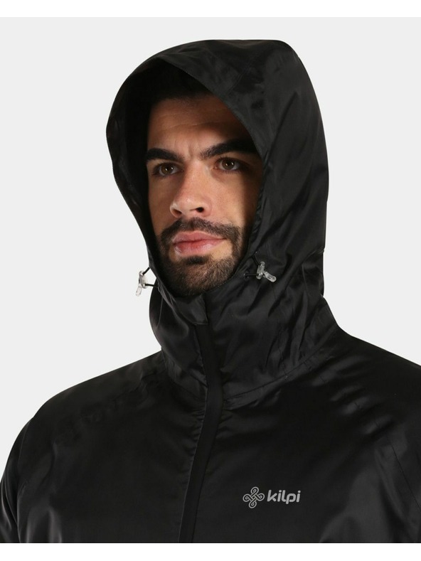 Kilpi Outdoorová nepremokavá bunda Kilpi JALUU-U Čierna