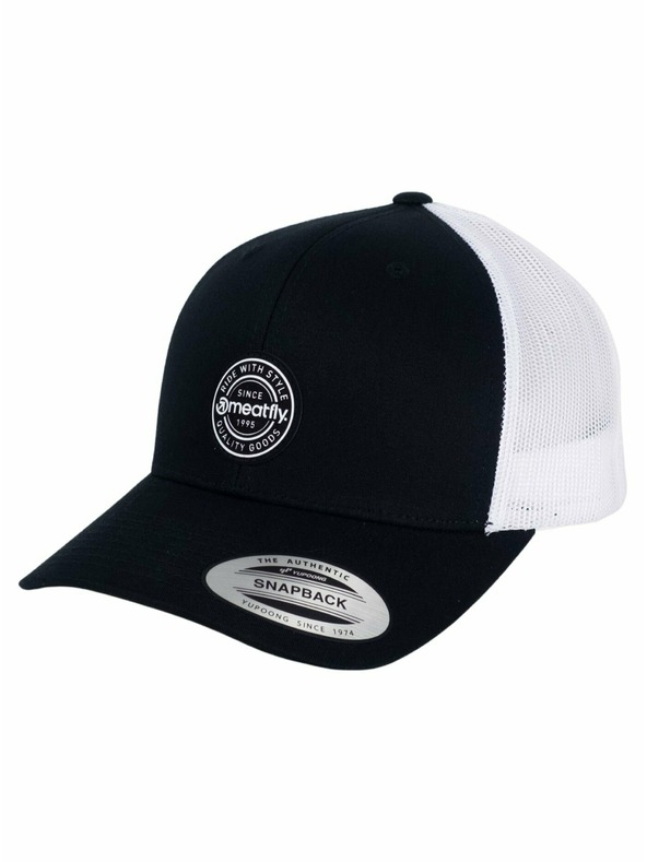 Meatfly Meatfly šiltovka MF View Trucker White Round/Black/White