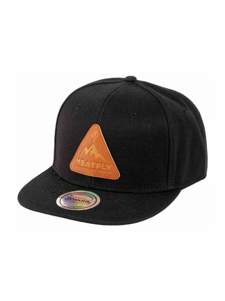 Meatfly Meatfly šiltovka Hornet Snapback Black Peak | Čierna |