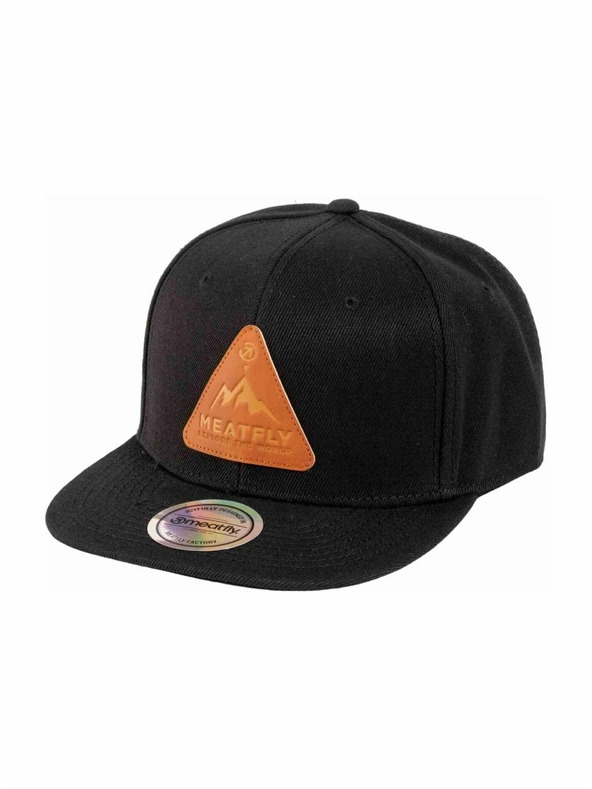 Meatfly Meatfly šiltovka Hornet Snapback Black Peak | Čierna |