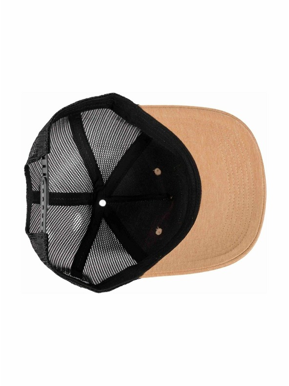 Meatfly Meatfly šiltovka Corey Trucker Beige Live | Čierna |