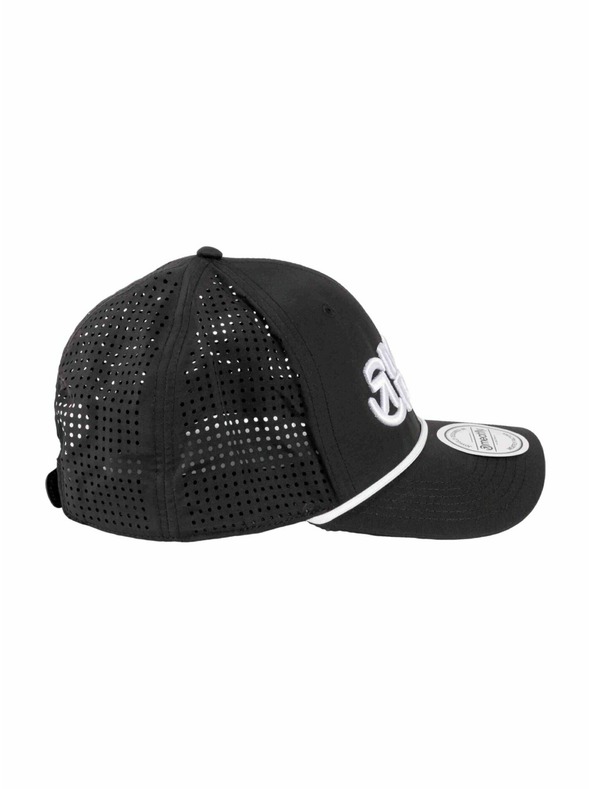 Meatfly Meatfly šiltovka Nollie Perfor Cap Black / White Revital | Čierna | Veľkosť