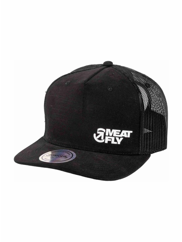 Meatfly Meatfly šiltovka Shaun Trucker Black / White Decent Revital | Čierna | Veľkosť