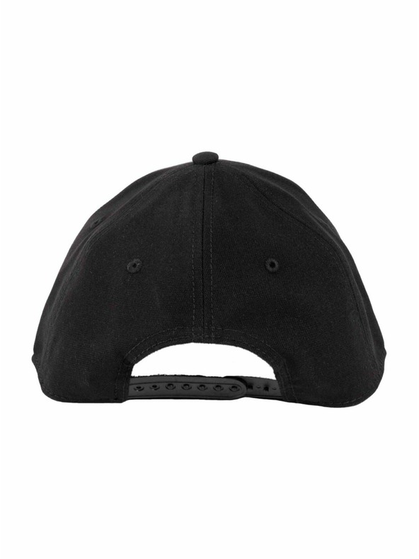 Meatfly Meatfly šiltovka Creeper 6 Panel Snapback Čierna / Biele Logo | Čierna | Veľkosť