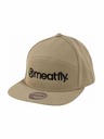 Meatfly Meatfly šiltovka Creeper 6 Panel Snapback Olivová / Čierne Logo | Čierna | Veľkosť