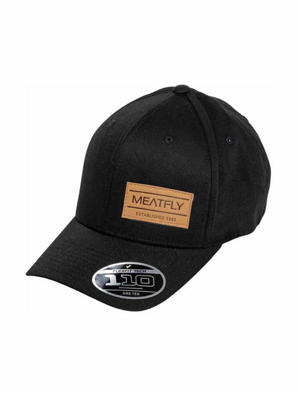 Meatfly Meatfly šiltovka Cougar MF Základná Záplata / Čierna | Čierna | Veľkosť