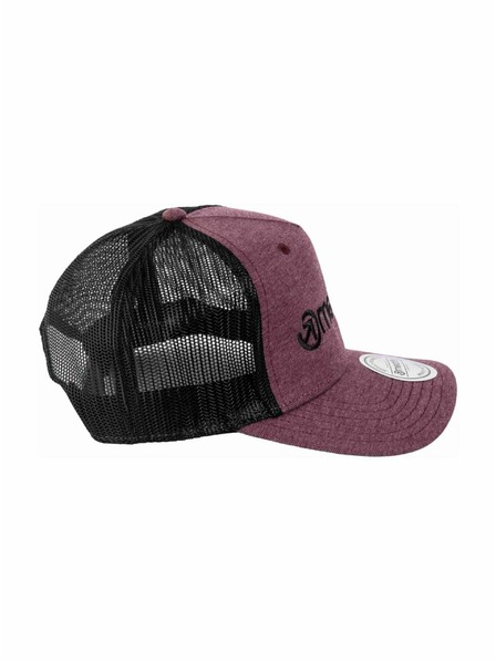 Meatfly Meatfly šiltovka Horton Trucker Vínová Červená / Čierne Logo | Čierna | Veľkosť