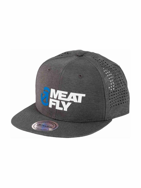 Meatfly Meatfly šiltovka Keery Perfor Snapback Sivá / Biela Revital | Sivá | Veľkosť