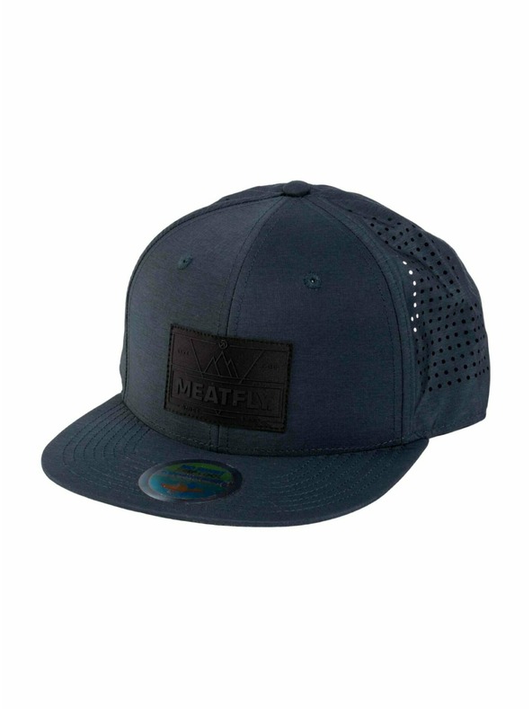 Meatfly Meatfly šiltovka Nylan Perfor Snapback Petrolejová Live | Modrá |