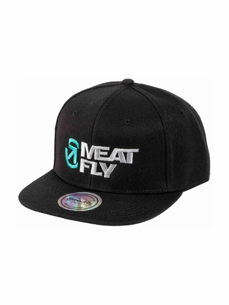 Meatfly Meatfly šiltovka Ness Snapback Čierna / Sivá Revital | Čierna | Veľkosť