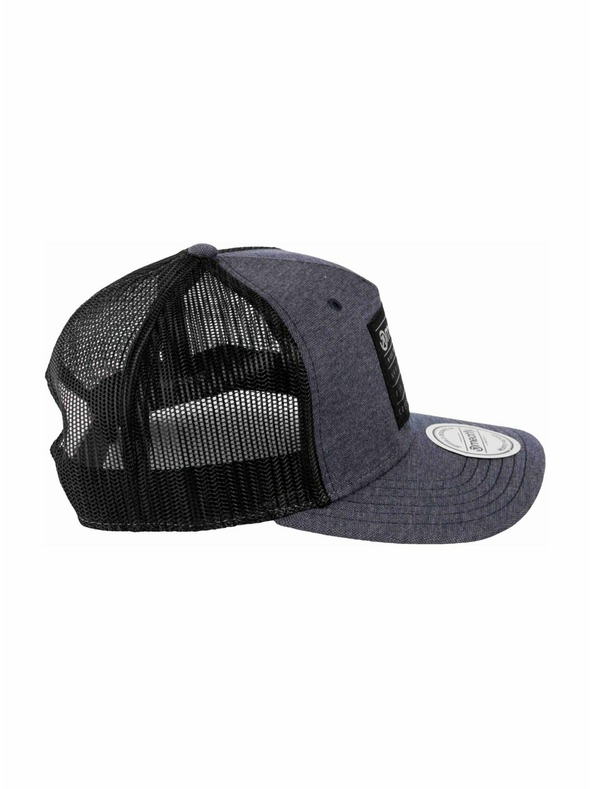 Meatfly Meatfly šiltovka Corey Trucker Navy Blue Square | Sivá |