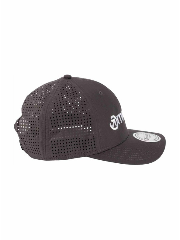 Meatfly Meatfly šiltovka Nollie Perfor Cap Sivá / White Logo | Sivá | Veľkosť
