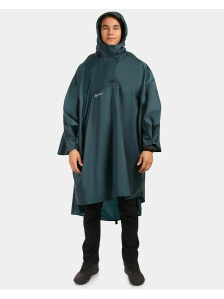Kilpi Unisex pláštenka Kilpi RAIT-U Tmavozelená