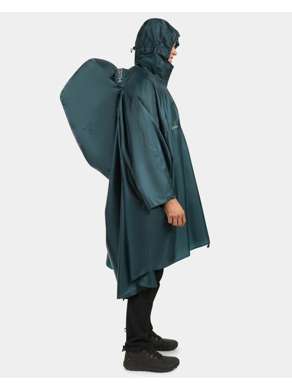 Kilpi Unisex pláštenka Kilpi RAIT-U Tmavozelená