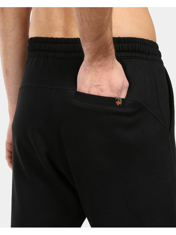 Kilpi Pánske bavlnené šortky Kilpi TUSCON-M Black