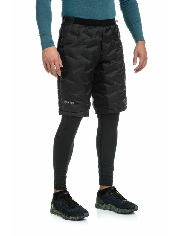 Kilpi Pánske zateplené krátke nohavice Kilpi FANCY-M Čierna