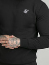 Siksilk Čierna pánska mikina SikSilk