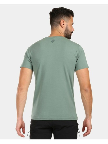 Kilpi Pánske bavlnené tričko Kilpi DISCOVER-M Khaki