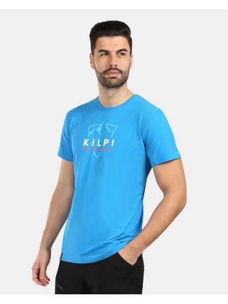 Kilpi Pánske bavlnené tričko Kilpi DISCOVER-M Modrá