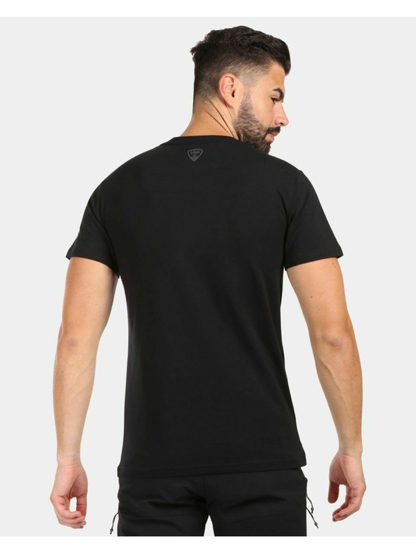Kilpi Pánske bavlnené tričko Kilpi DISCOVER-M Black