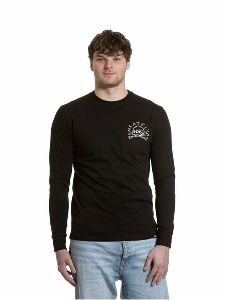 Meatfly Meatfly pánske tričko s dlhým rukávom Judgement 30 Black