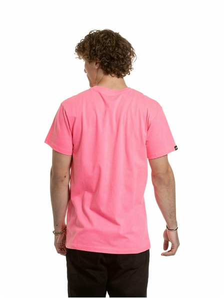 Meatfly Meatfly pánske tričko Revital Neon Pink